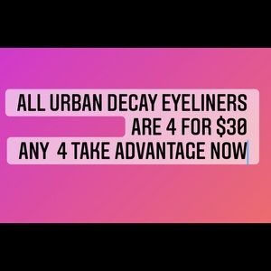 Urban decay deal ✨ take advantage now